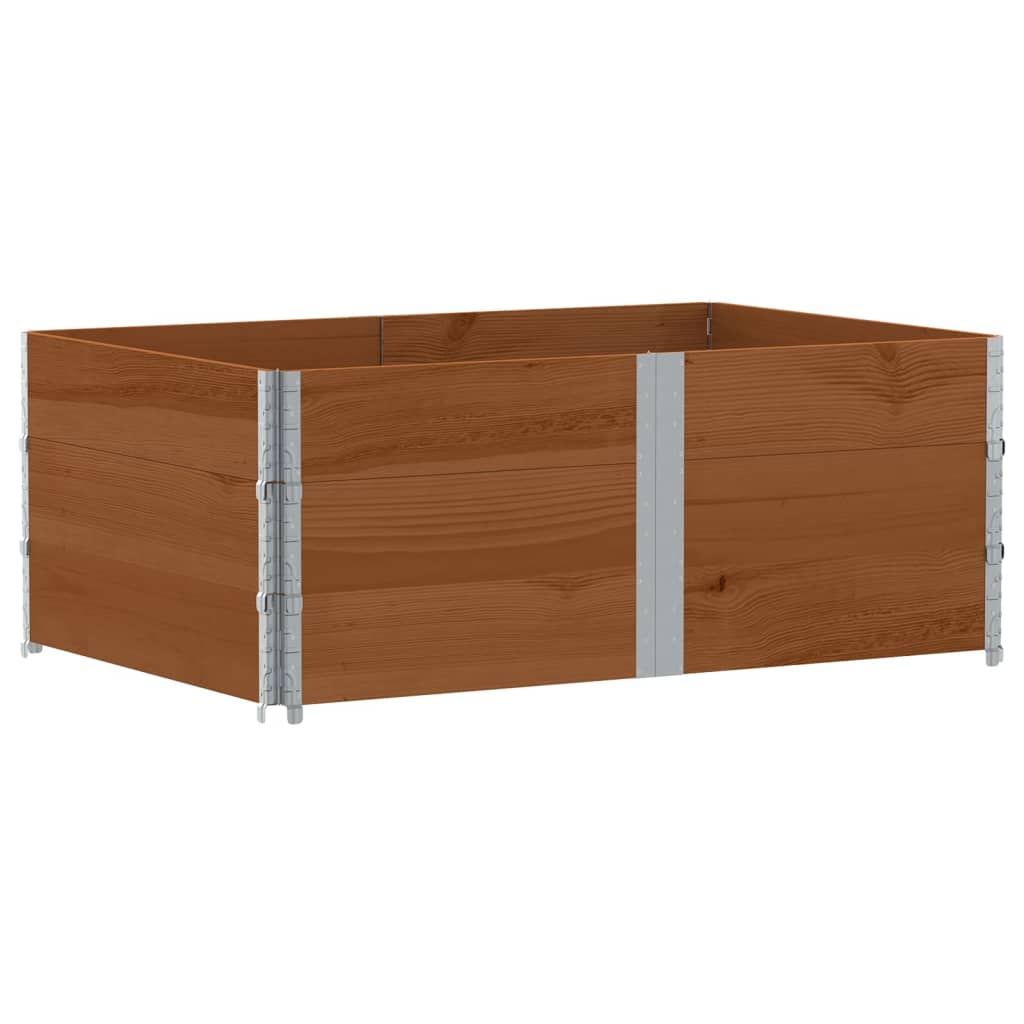 Fioriera da Giardino Marrone 150x100 cm Legno Massello di Pino