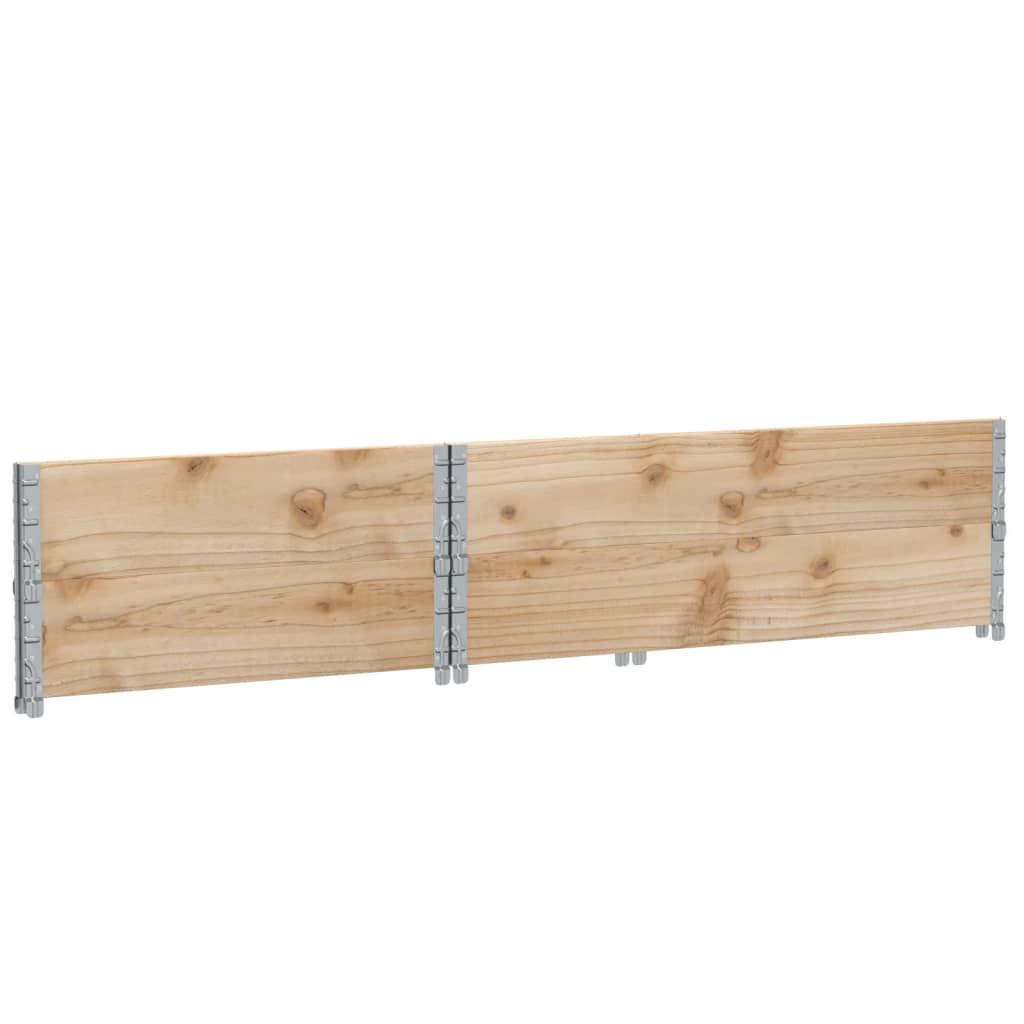 Fioriera da Giardino Marrone 120x80 cm Legno Massello di Pino
