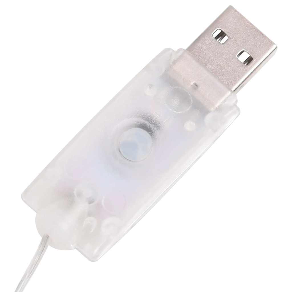 Figura Natalizia Pupazzo di Neve a LED Tessuto Pregiato 60 cm