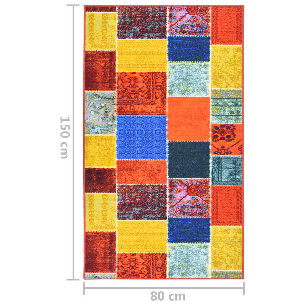 Tappeto Corsia Multicolore 80x150 cm