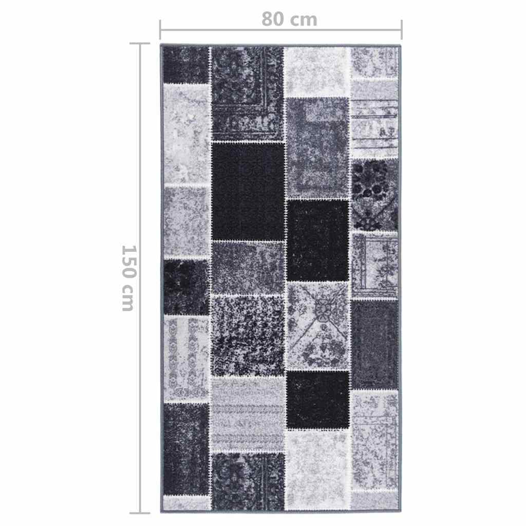 Tappeto Corsia Grigio 80x150 cm