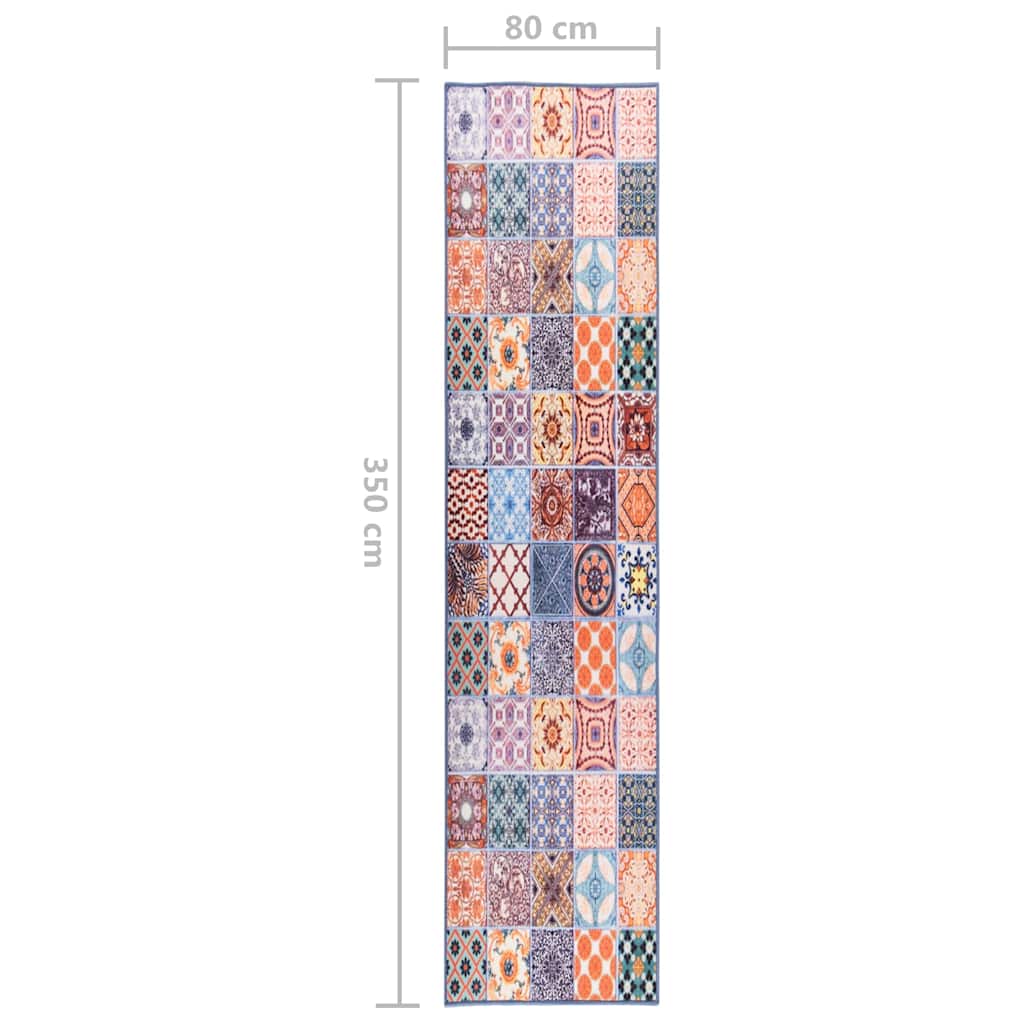 Tappeto Corsia Mosaico 80x350 cm
