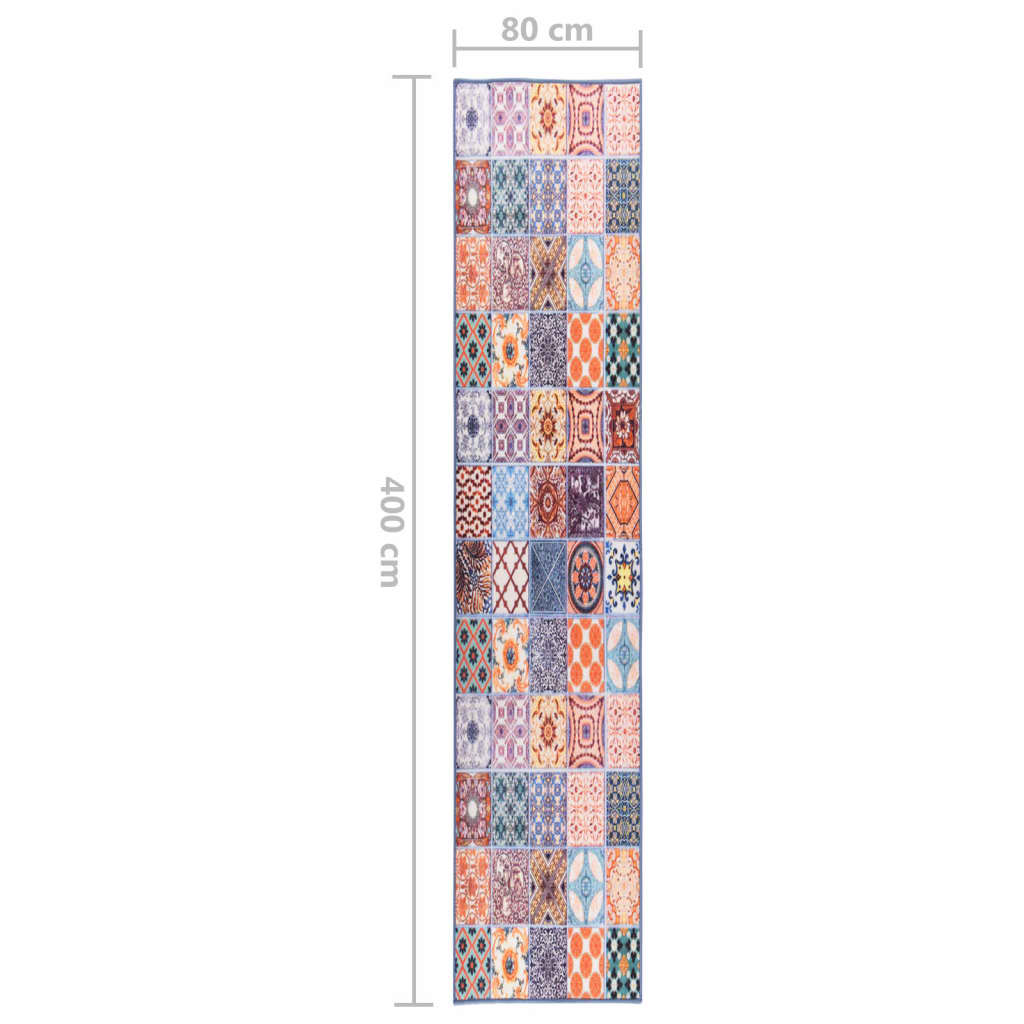 Tappeto Corsia Mosaico 80x400 cm