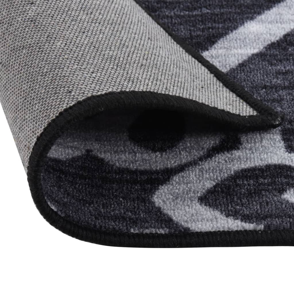 Tappeto Corsia Nero 80x250 cm