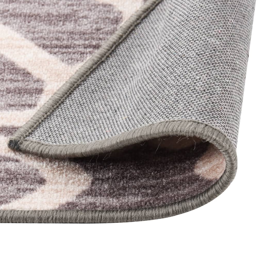 Tappeto Corsia Marrone 80x300 cm