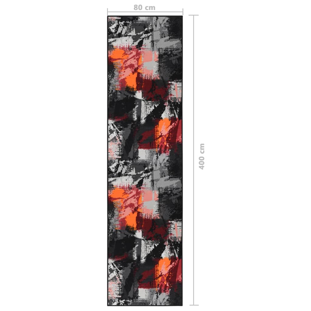 Tappeto Corsia Multicolore 80x400 cm