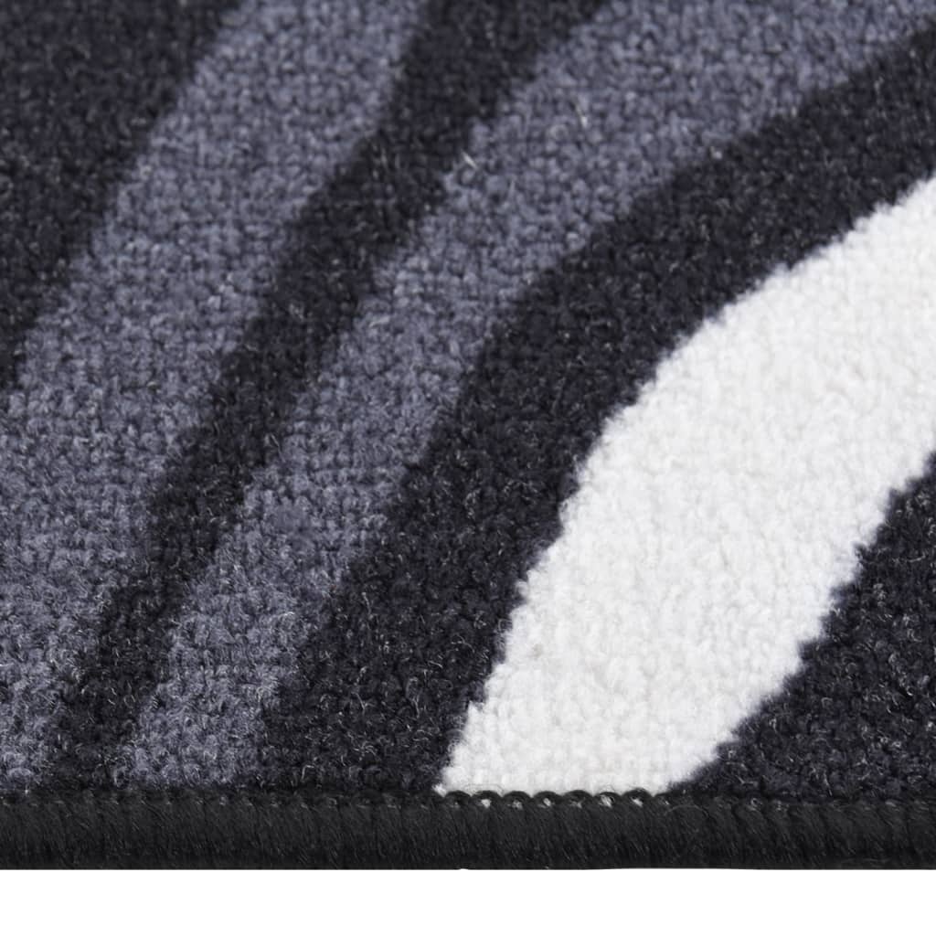 Tappeto Corsia Nero 80x200 cm
