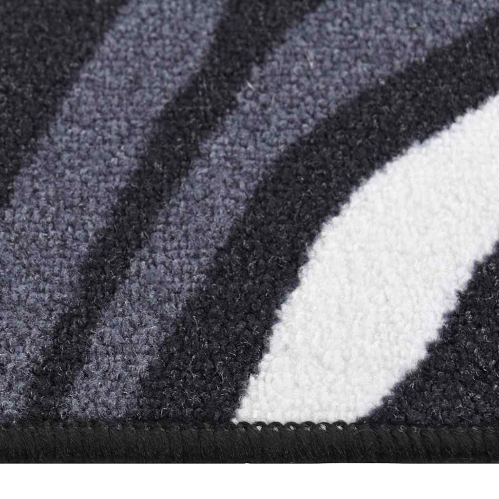 Tappeto Corsia Nera 80x400 cm