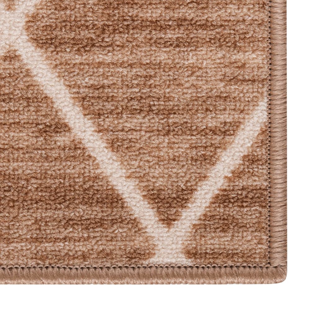 Tappeto Corsia Marrone Chiaro 80x250 cm