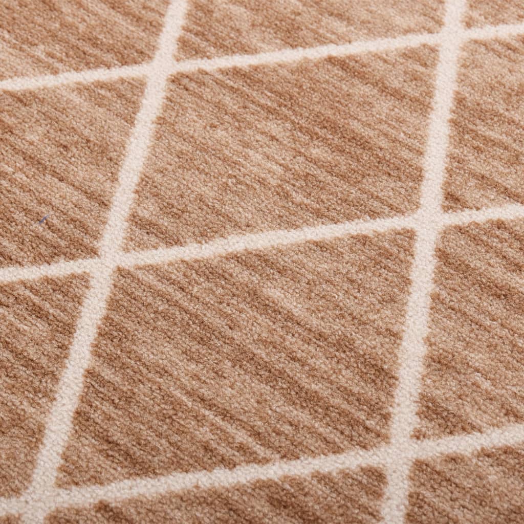 Tappeto Corsia Marrone Chiaro 80x250 cm