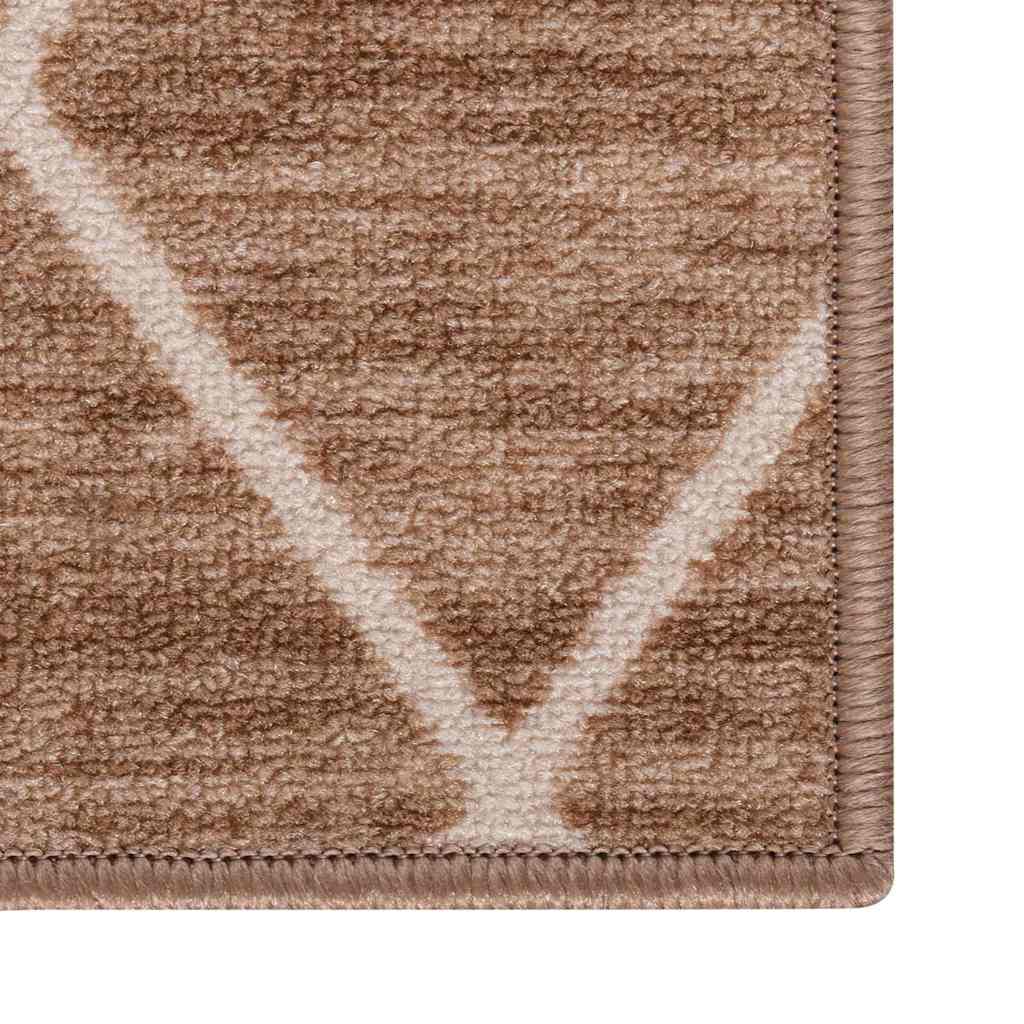 Tappeto Corsia Marrone Chiaro 80x350 cm