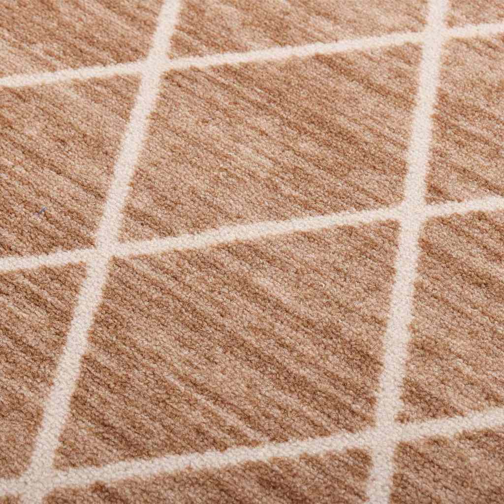 Tappeto Corsia Marrone Chiaro 80x400 cm