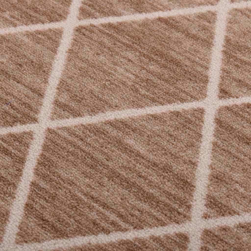 Tappeto Corsia Marrone Chiaro 80x600 cm