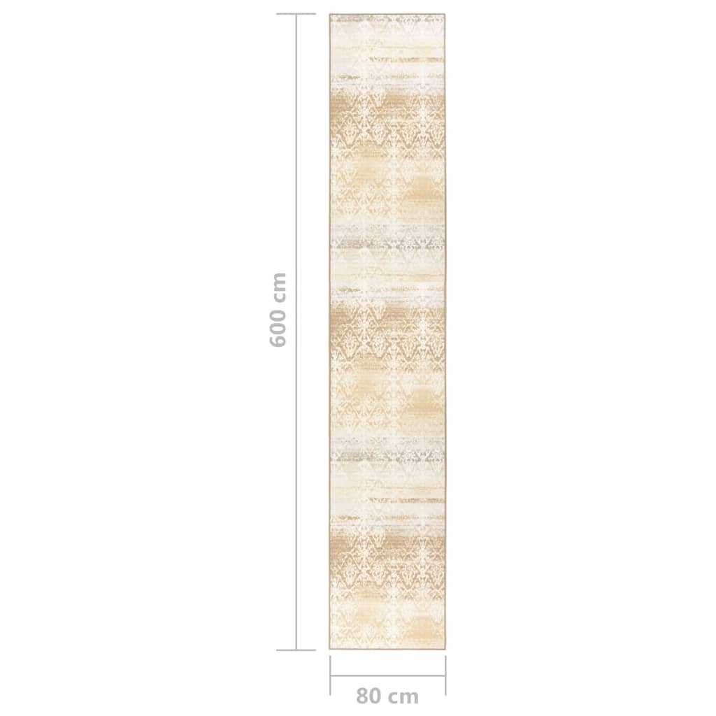 Tappeto Corsia Oro 80x600 cm