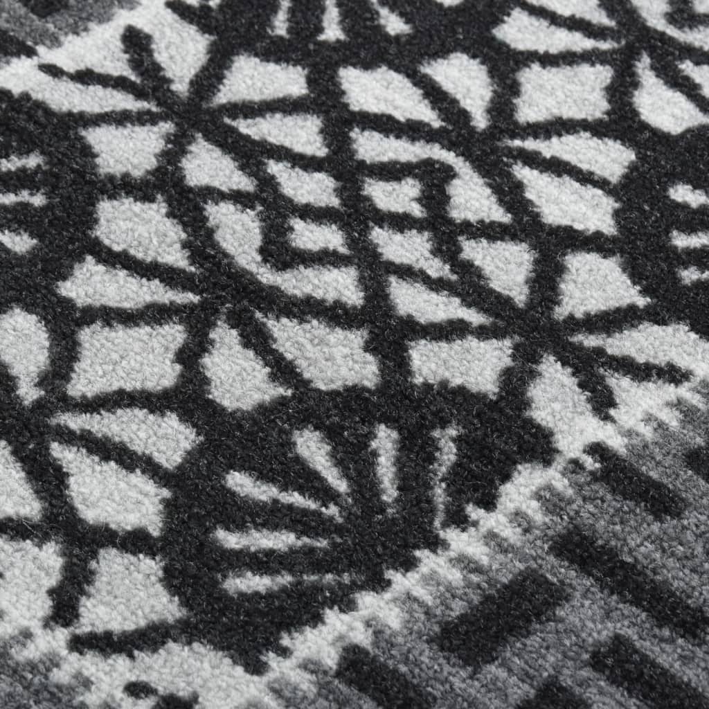 Tappeto Corsia Nero 80x100 cm