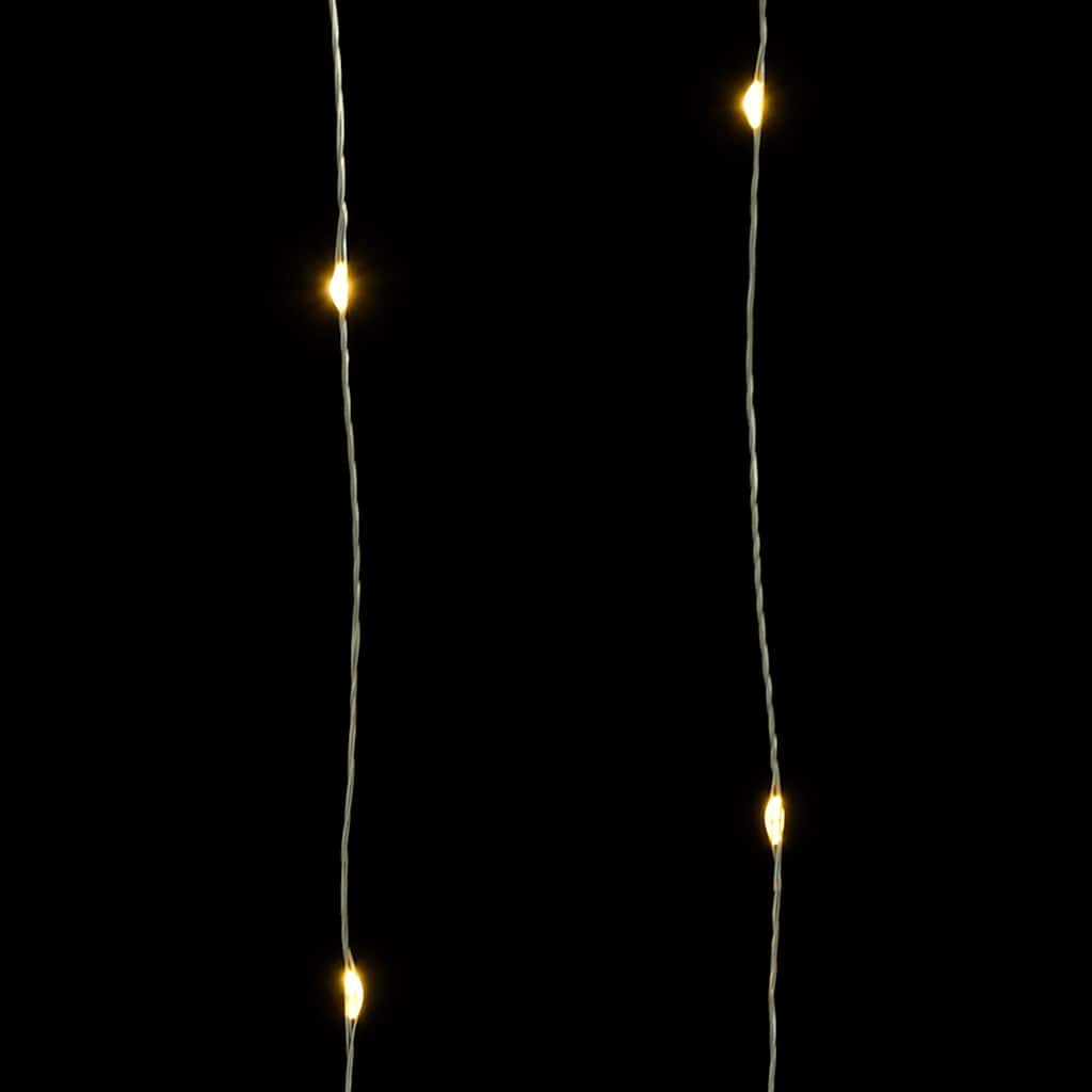 Stringa LED con 300 Luci LED Bianco Caldo 30 m PVC