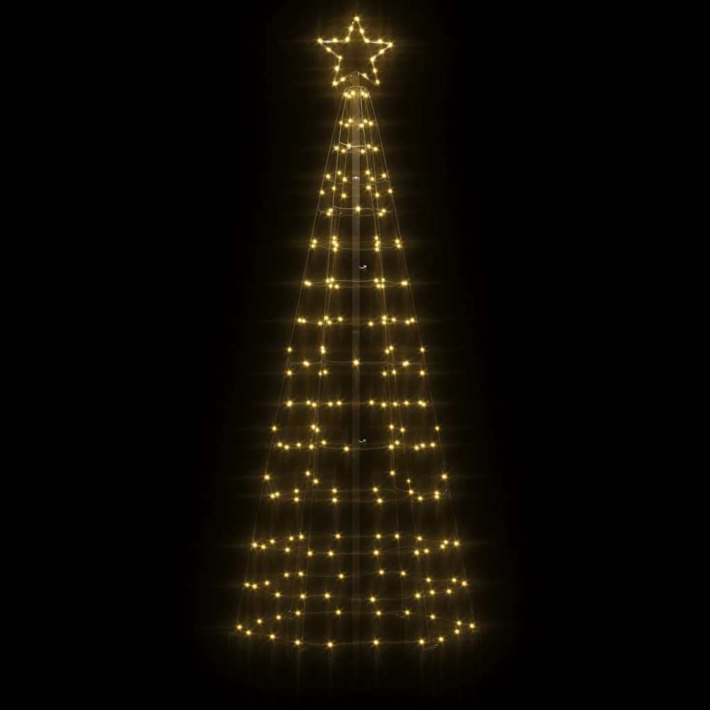 Albero di Natale LED  con picchetti 220 LED Bianco Caldo 180 cm (solo AU)
