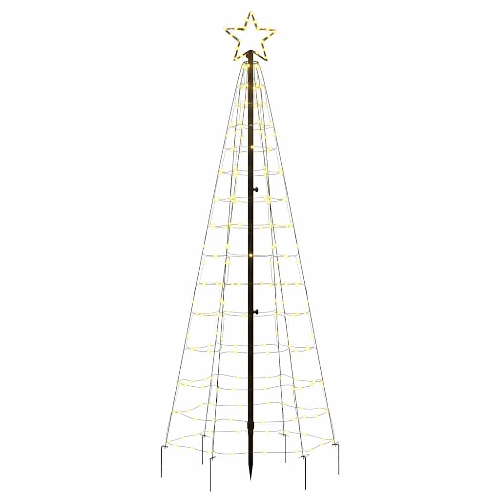 Albero di Natale LED  con picchetti 220 LED Bianco Caldo 180 cm (solo AU)