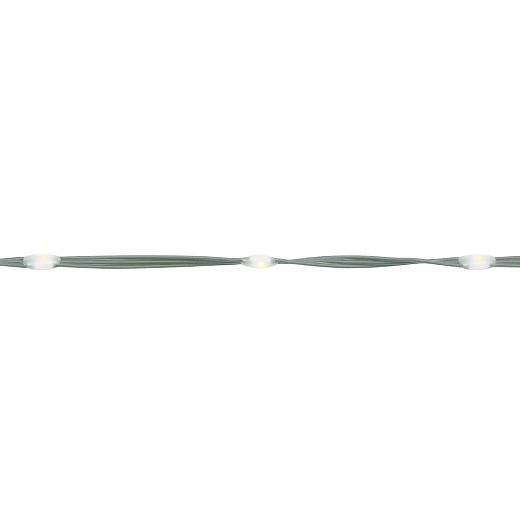 Albero di Natale LED con picchetti 220 LED Bianco Freddo 180 cm (solo AU)