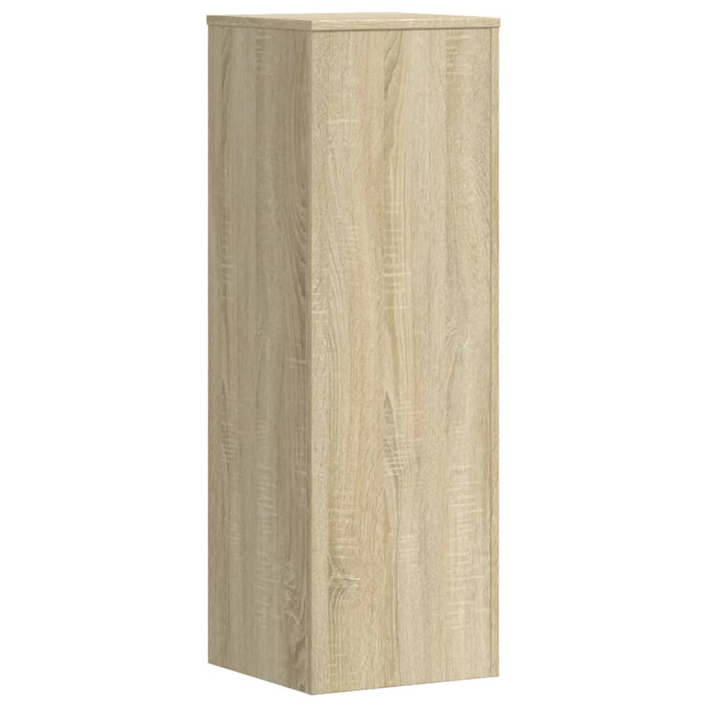 Supporti per Piante 2 pz Rovere Sonoma 33x33x100 cm Multistrato