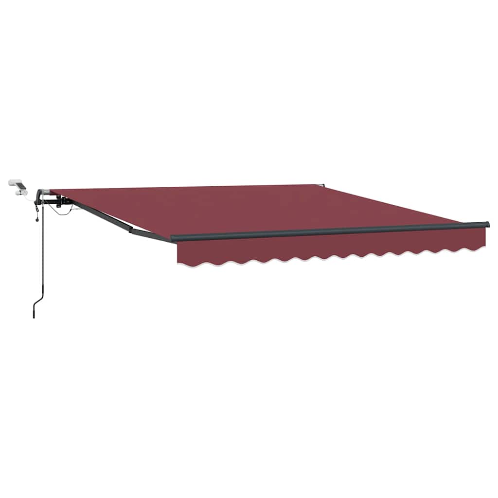 Tenda retrattile Borgogna 300 x 250 cm Poliestere
