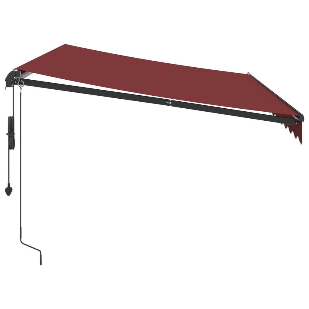 Tenda retrattile Borgogna 350 x 250 cm Poliestere