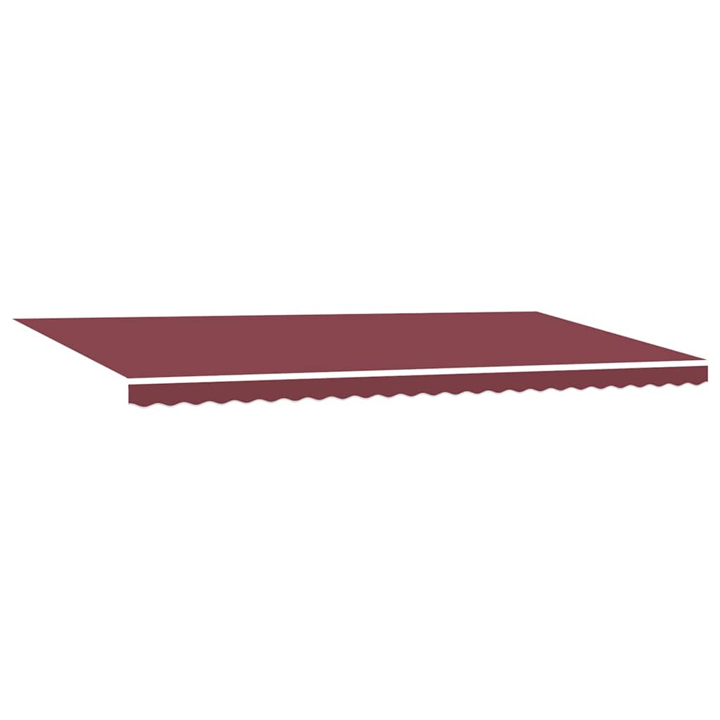 Tenda retrattile Borgogna 600 × 300 cm Poliestere