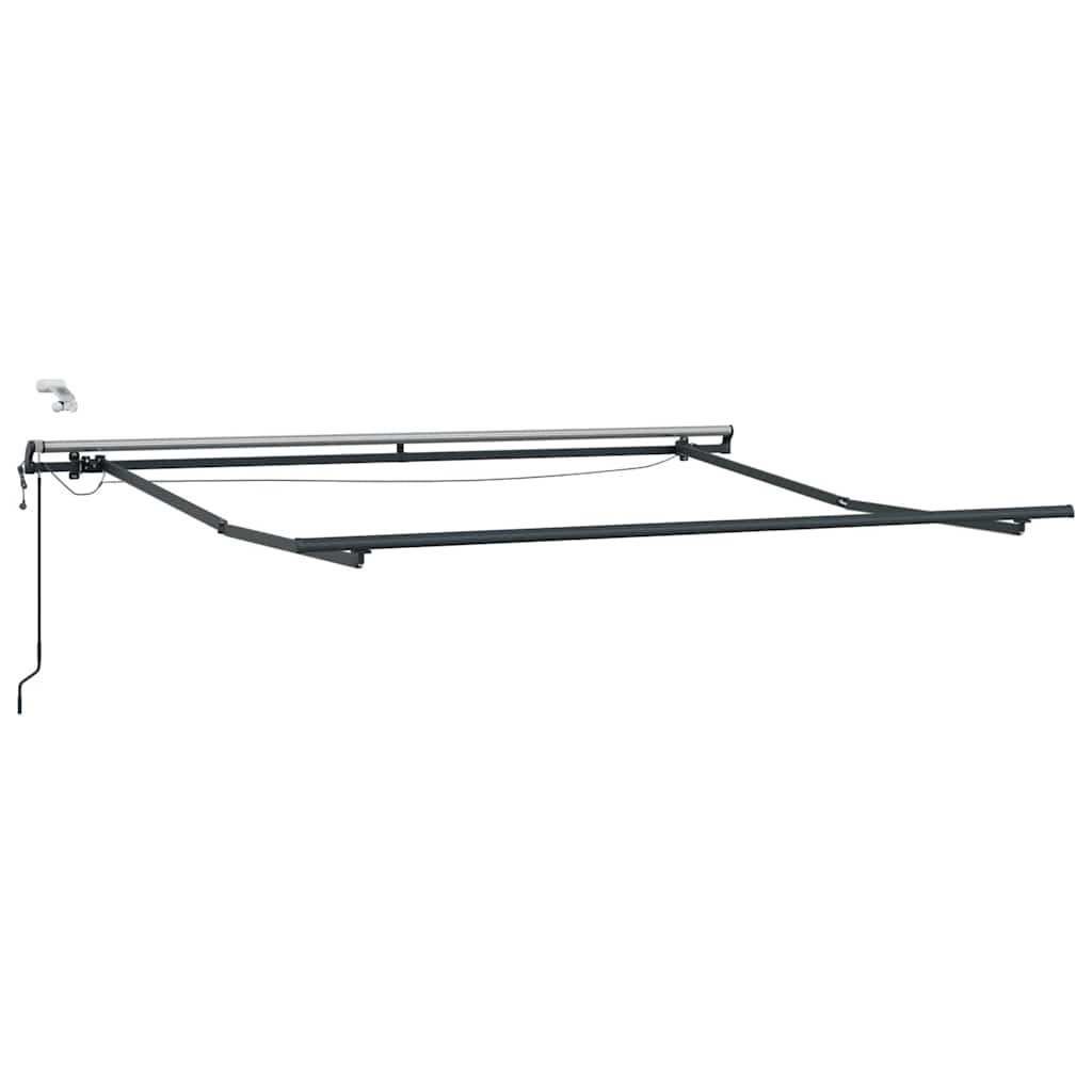 Tenda retrattile Marrone 300 x 250 cm Poliestere