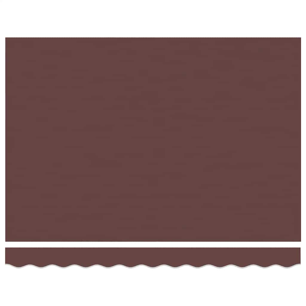Tenda retrattile Marrone 300 x 250 cm Poliestere