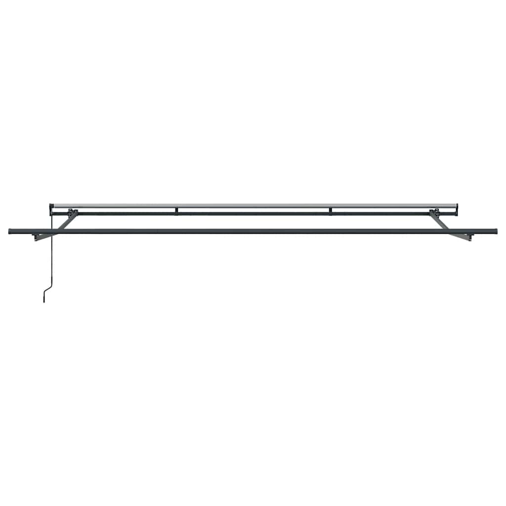 Tenda Sole Retrattile Manuale 400x300 cm Marrone