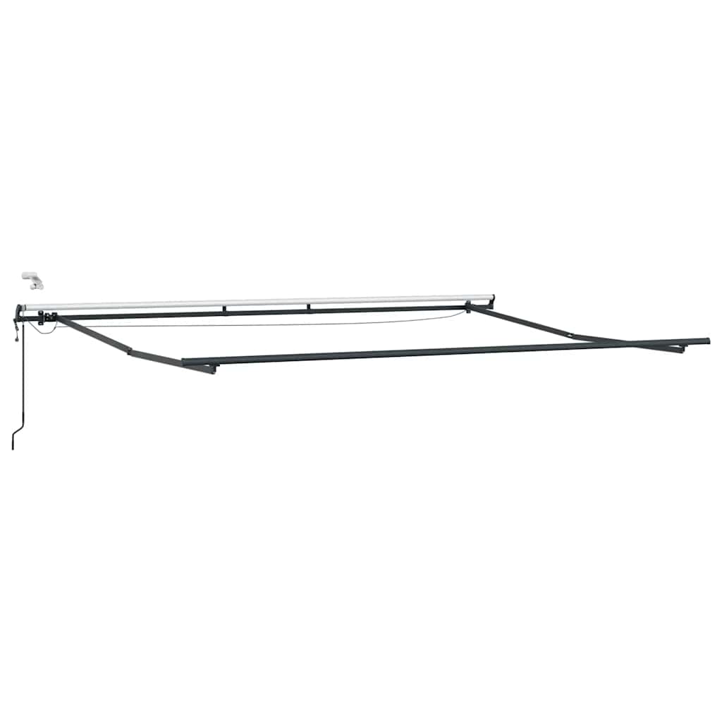 Tenda retrattile Marrone 450 × 300 cm Poliestere