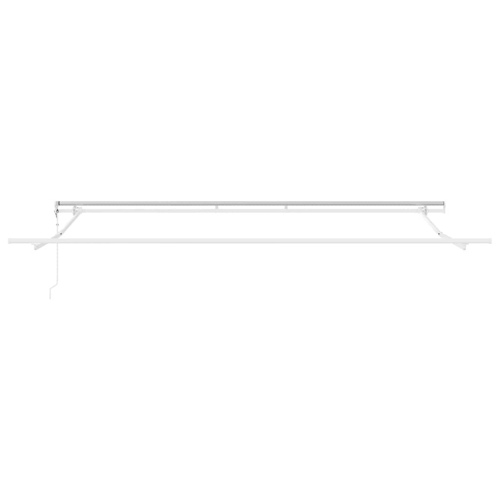 Tenda da Sole Retrattile Automatica Marrone 500x300 cm