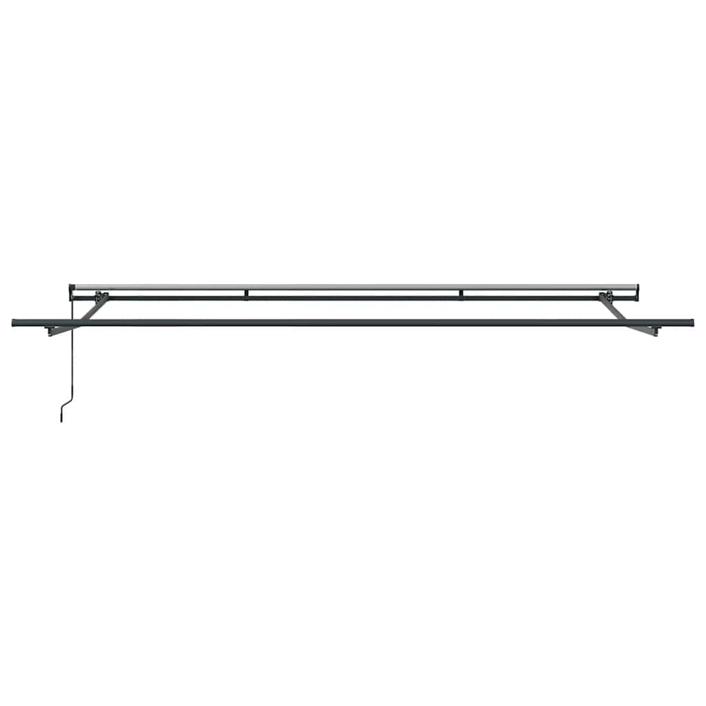 Tenda Sole Retrattile Manuale 500x300 cm Marrone