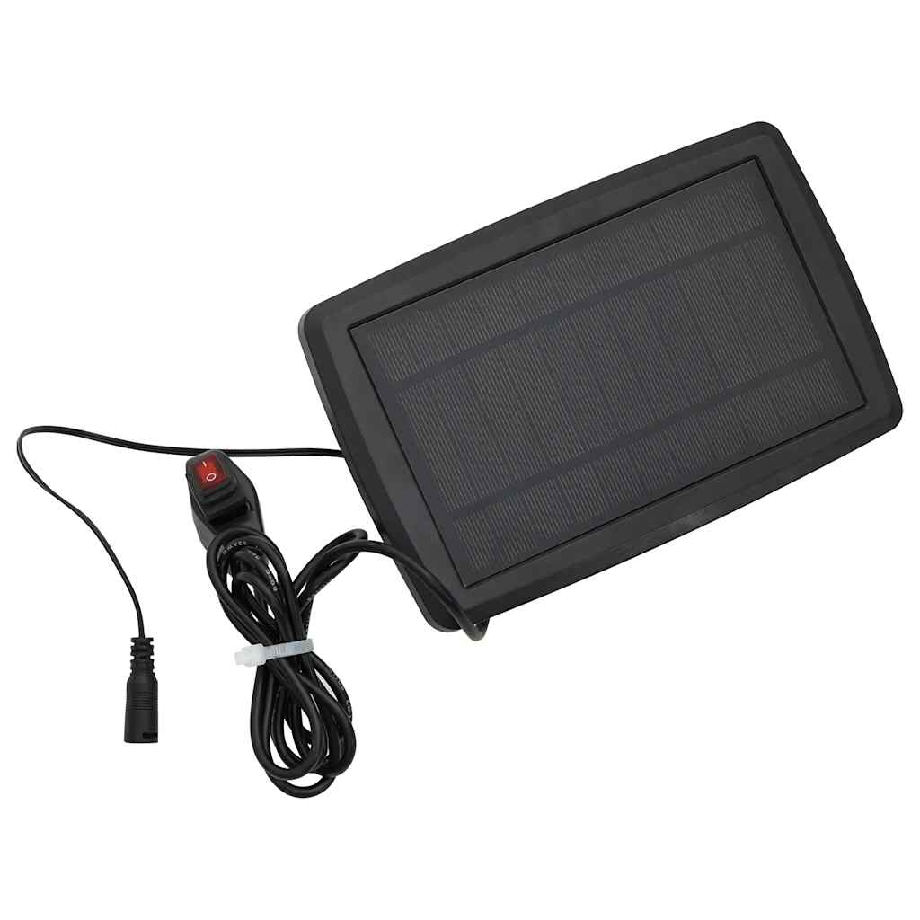 Tenda Retrattile Manuale con LED Antracite e Bianco 600x300 cm