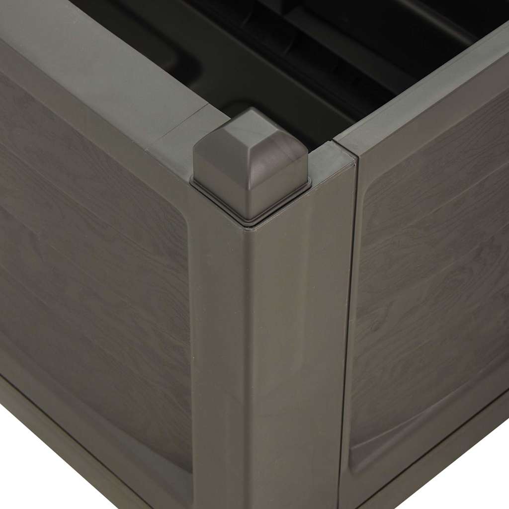 Fioriera Grigia 80x42,5x42 cm PP