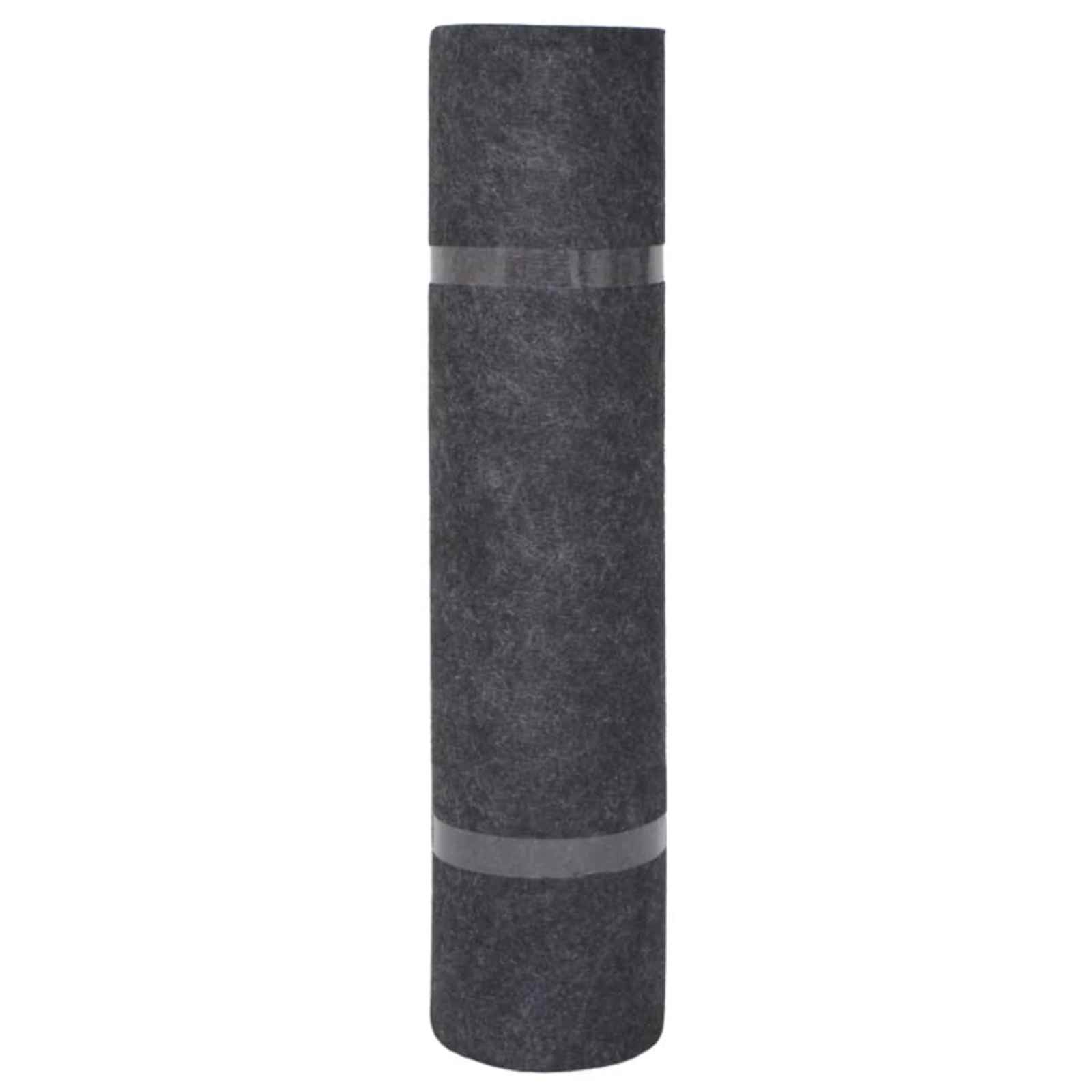 Tappeto Antracite 1,2 x 15 m Poliestere