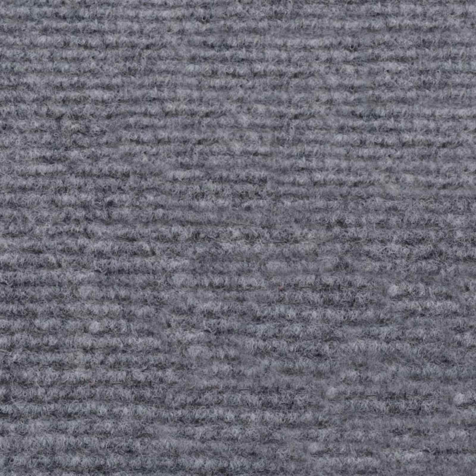 Tappeto Grigio 1,2 x 10 m Poliestere
