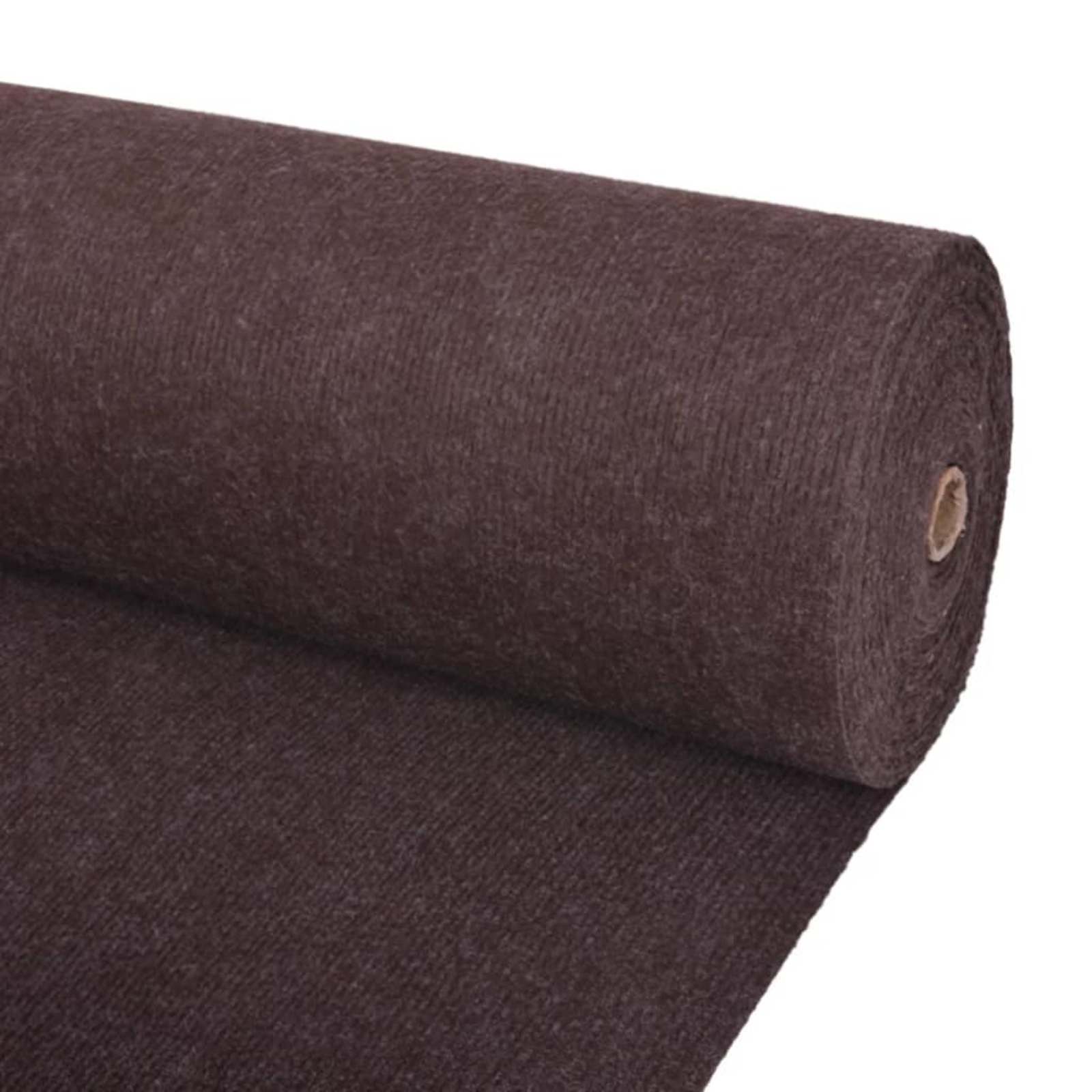 Tappeto Marrone 1,2 x 10 m Poliestere