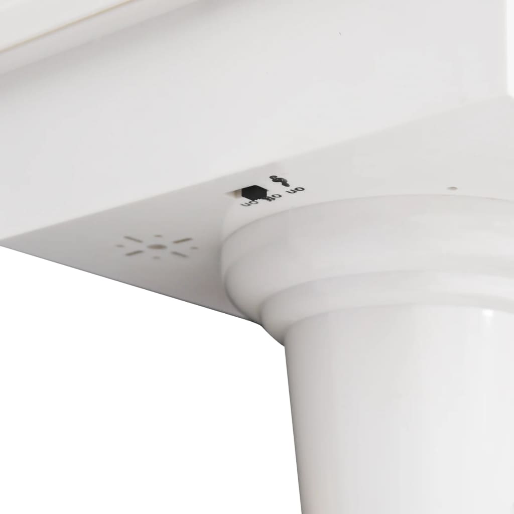Lampione di Natale con Babbo Natale 180 cm LED