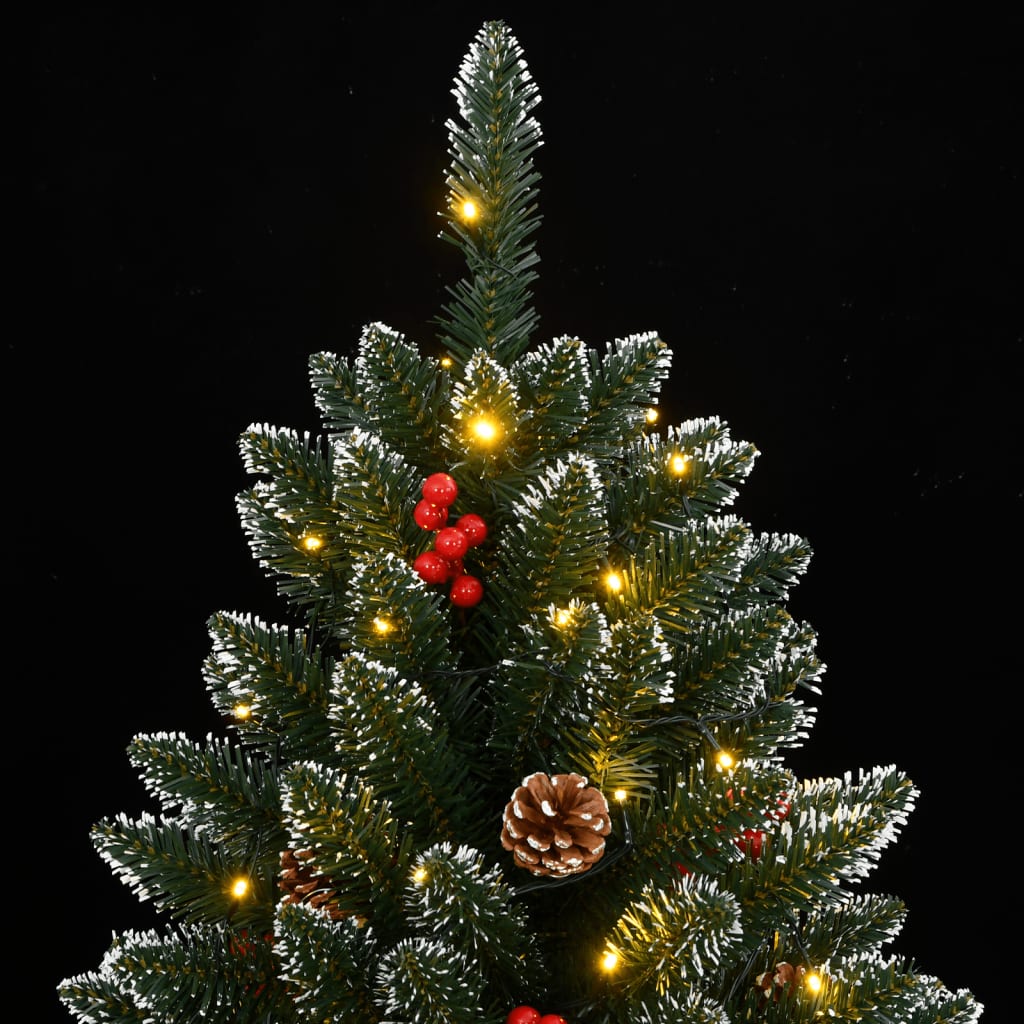 Albero di Natale Artificiale con 150 LED 120 cm