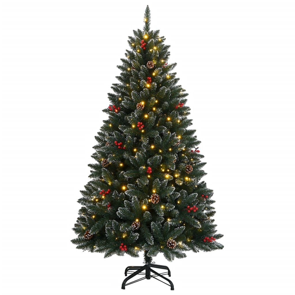 Albero Natale Artificiale con 150 LED 150 cm