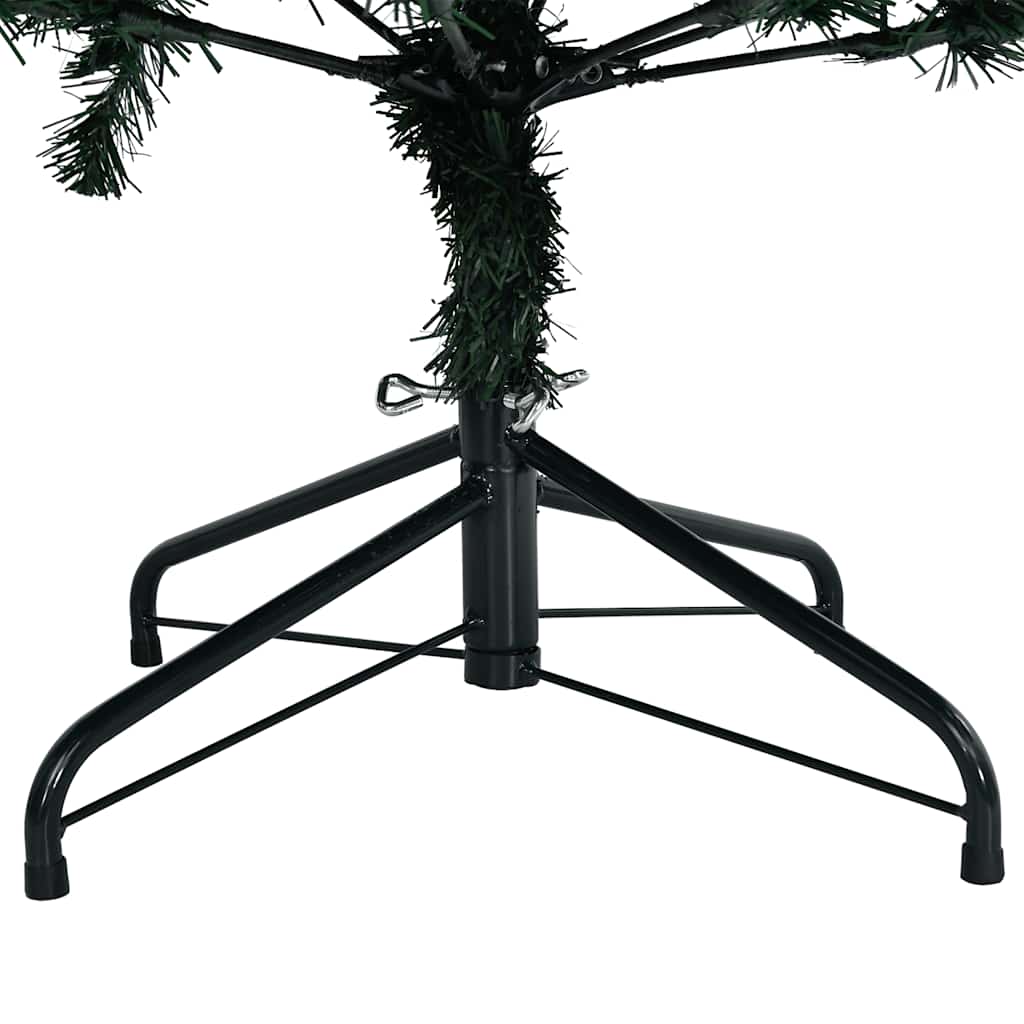 Albero di Natale Artificiale Incernierato con 300 LED 180 cm
