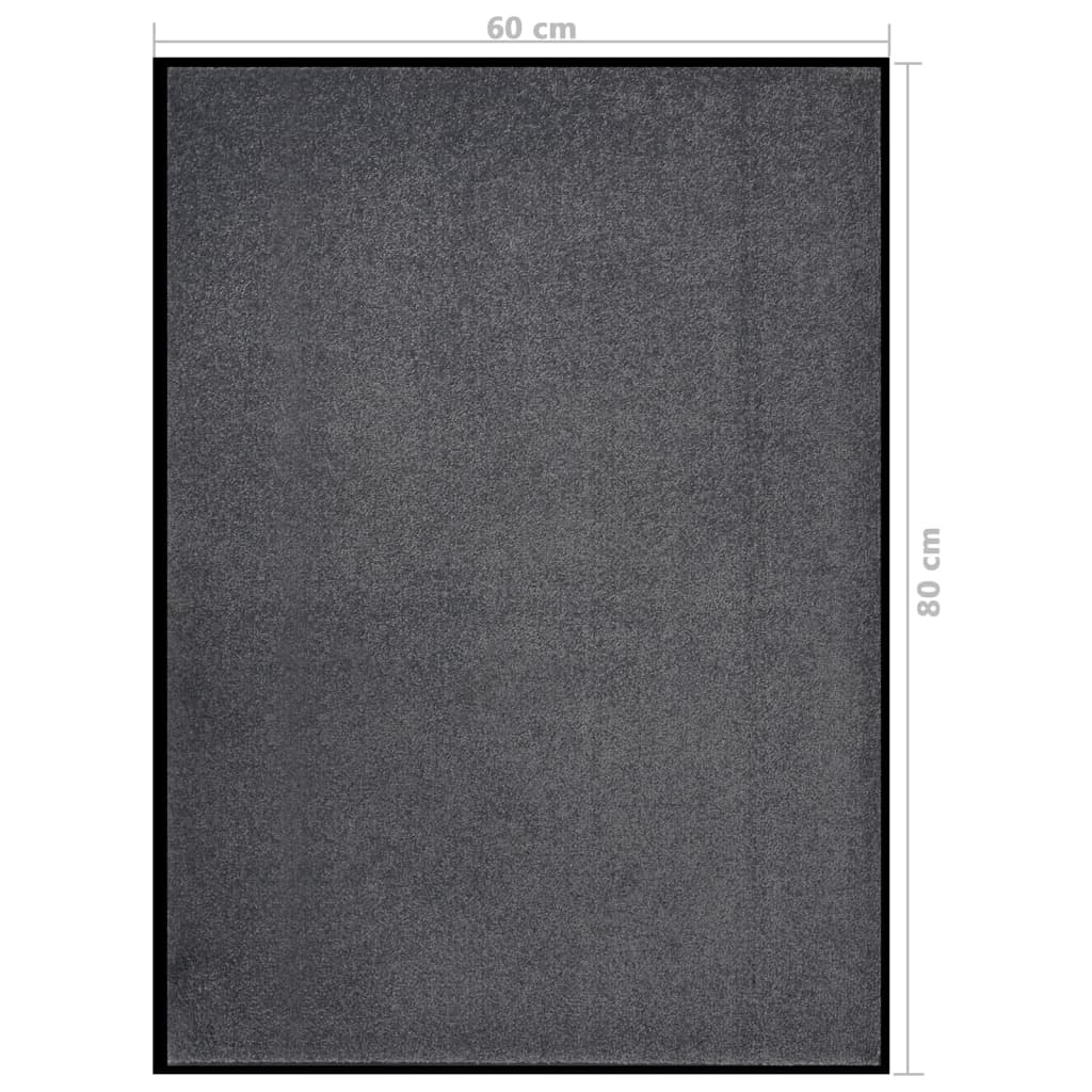 Zerbino Antracite 60x80 cm