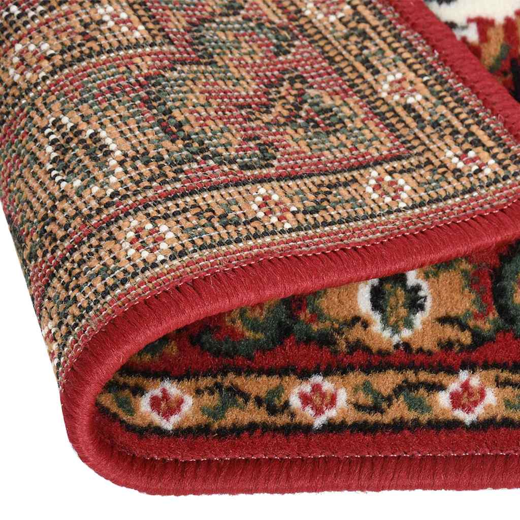 Tappeto Lungo in BCF Rosso Orientale 100x150 cm