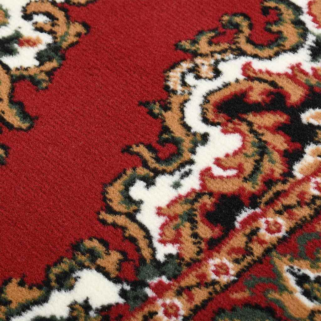 Tappeto Lungo in BCF Rosso Orientale 100x150 cm