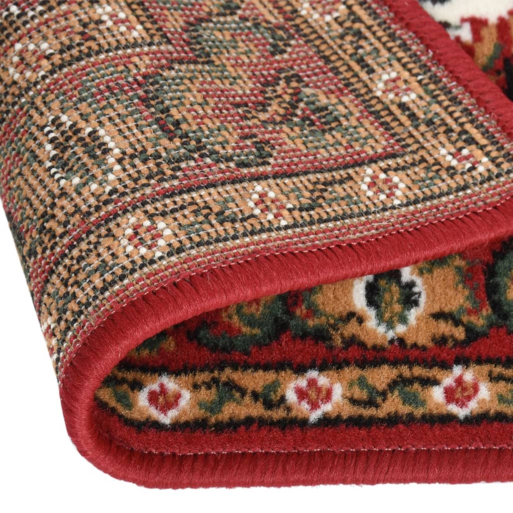 Tappeto Lungo in BCF Rosso Orientale 100x300 cm