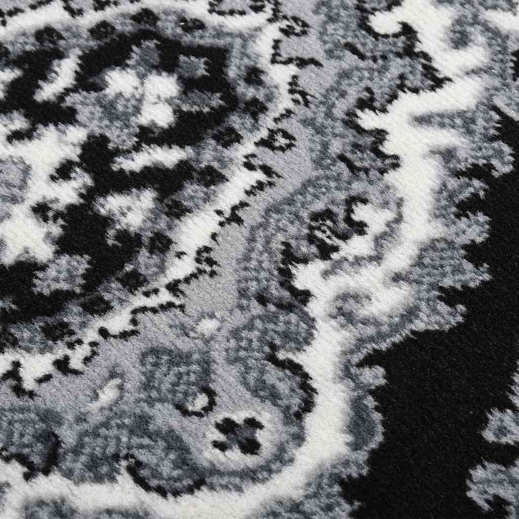 Tappeto Lungo in BCF Nero 100x500 cm