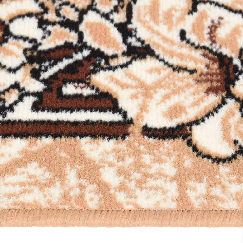 Tappeto Lungo in BCF Beige 60x450 cm
