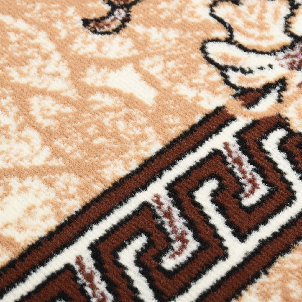 Tappeto Lungo in BCF Beige 60x450 cm