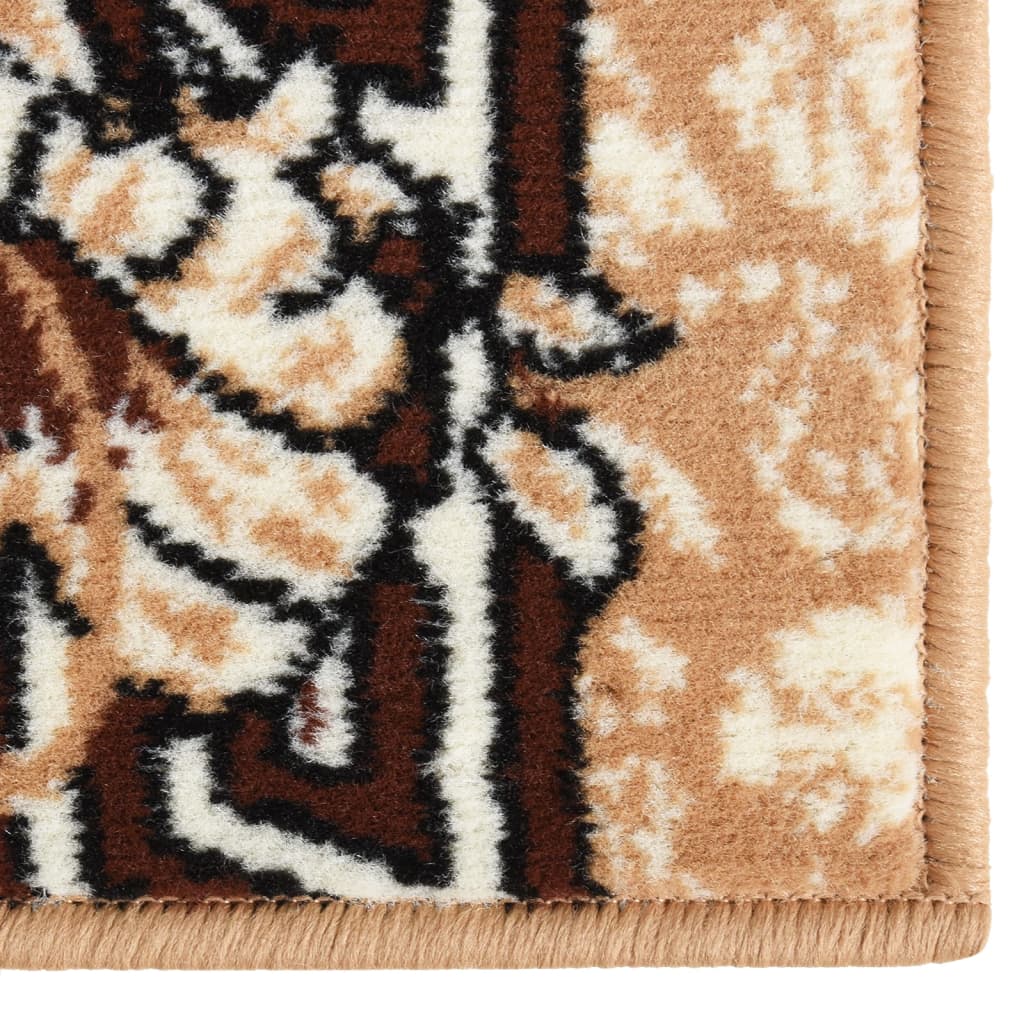 Tappeto Lungo in BCF Beige 80x500 cm